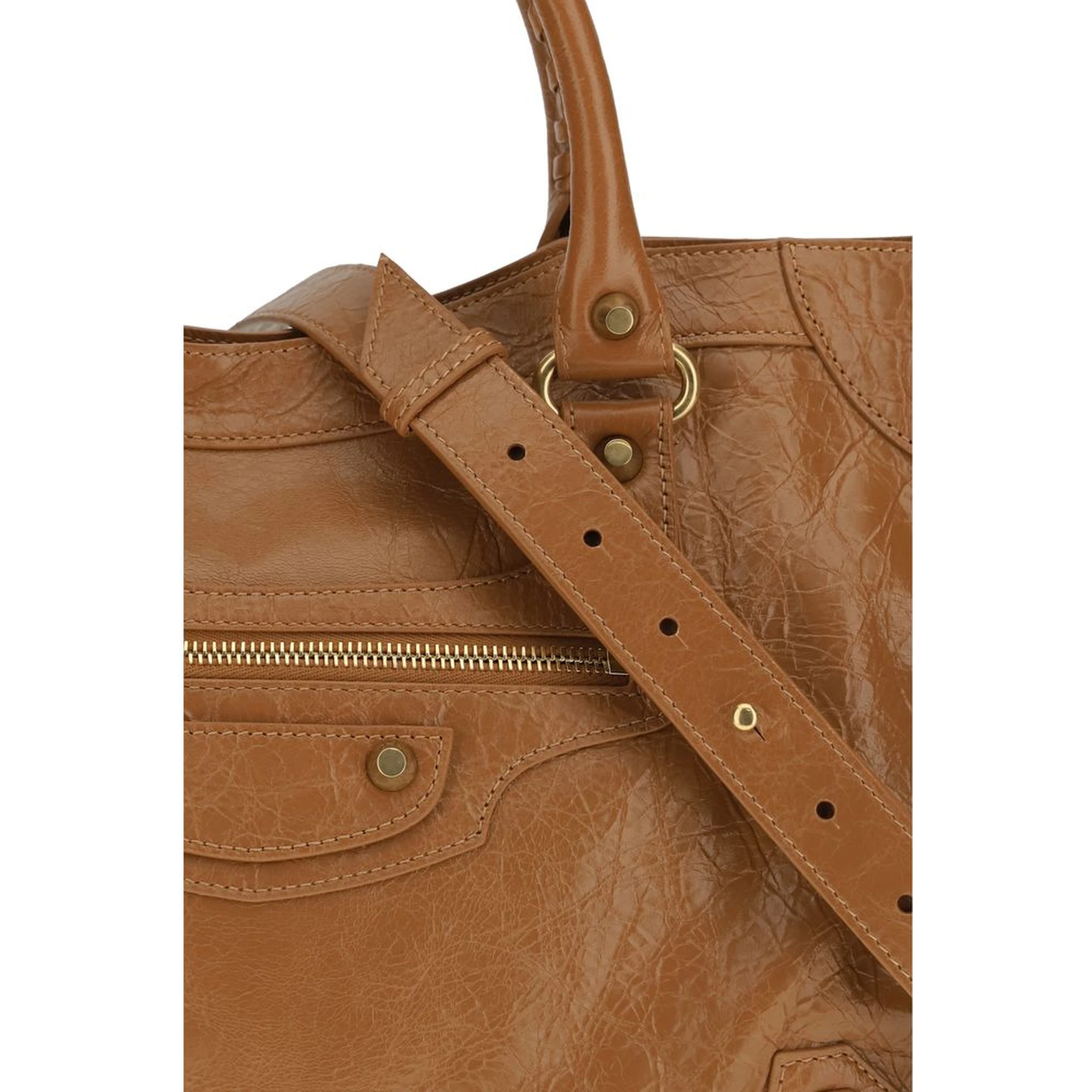 Beige Lamb Ovis Aries Aries Handbag