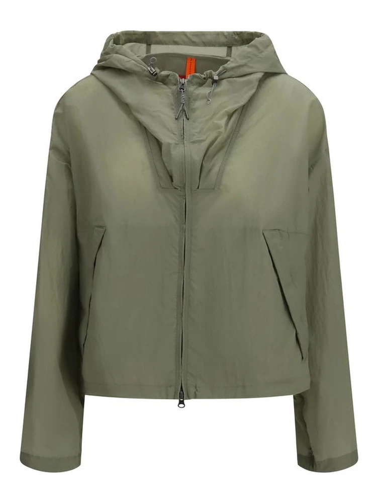 Bicolor Polyamide Shell Jacket