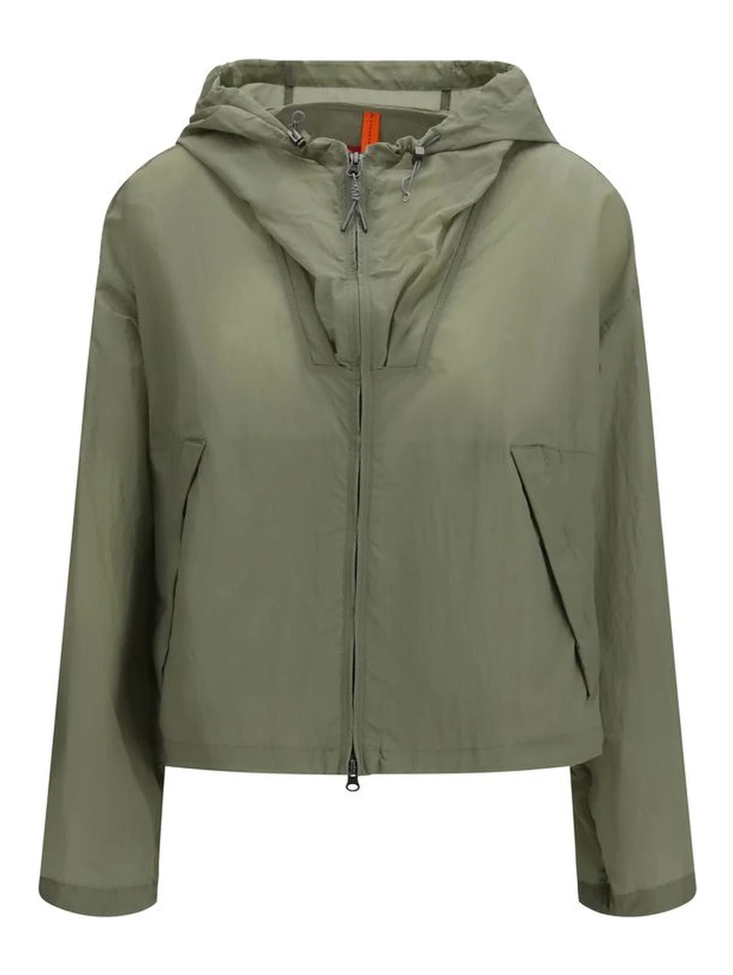 Bicolor Polyamide Shell Jacket