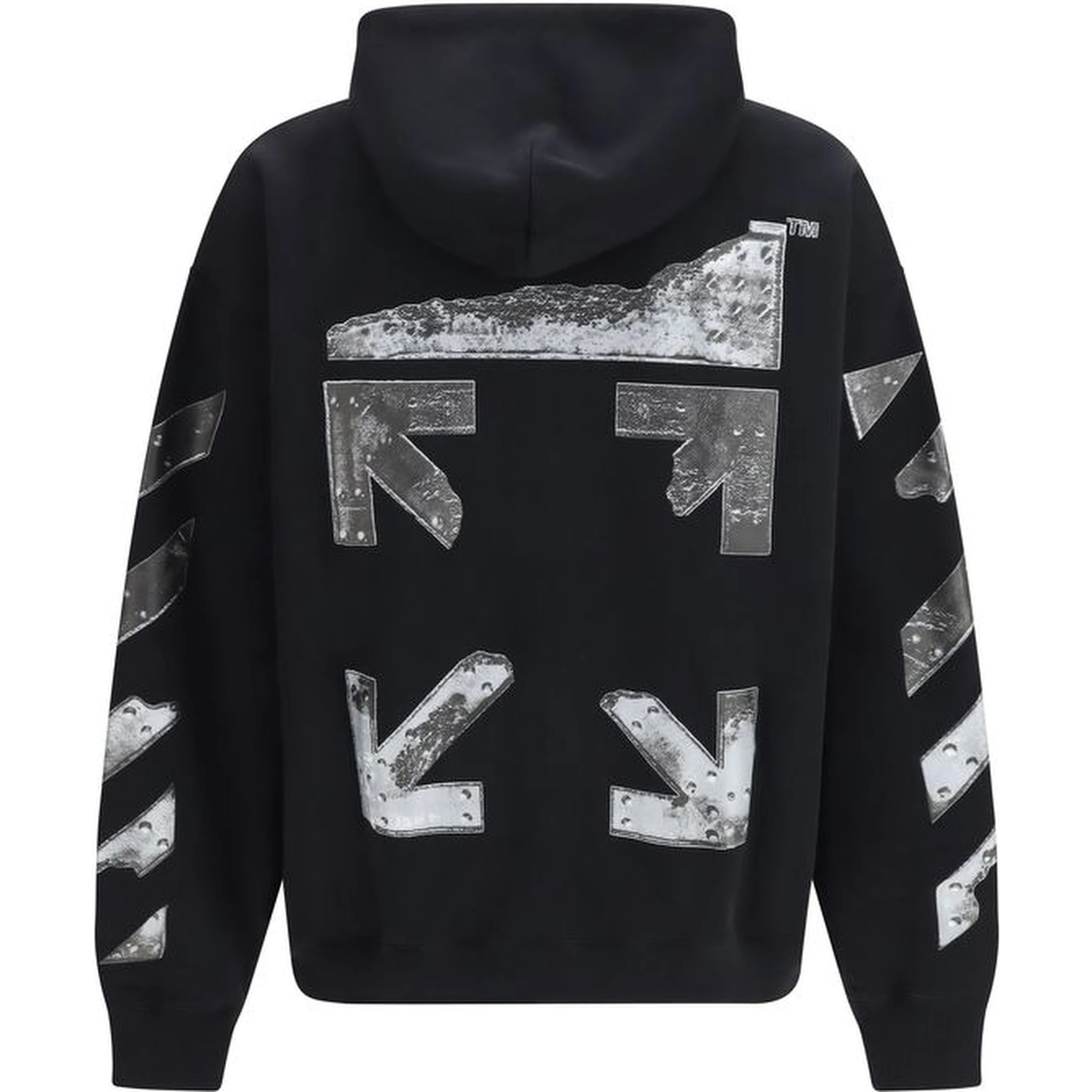 Black Cotton Sweatshirt
