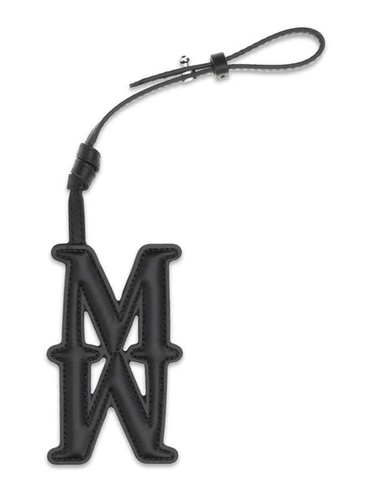 Black Calf Leather Bos Taurus Scarf