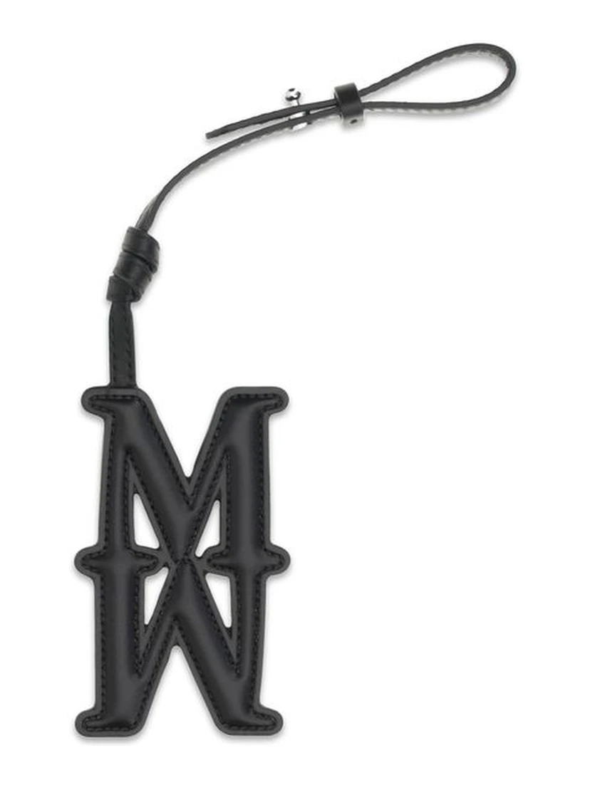 Black Calf Leather Bos Taurus Scarf