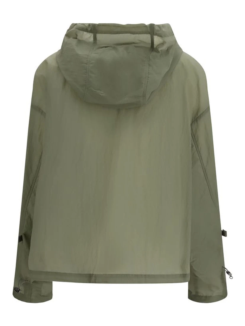 Bicolor Polyamide Shell Jacket