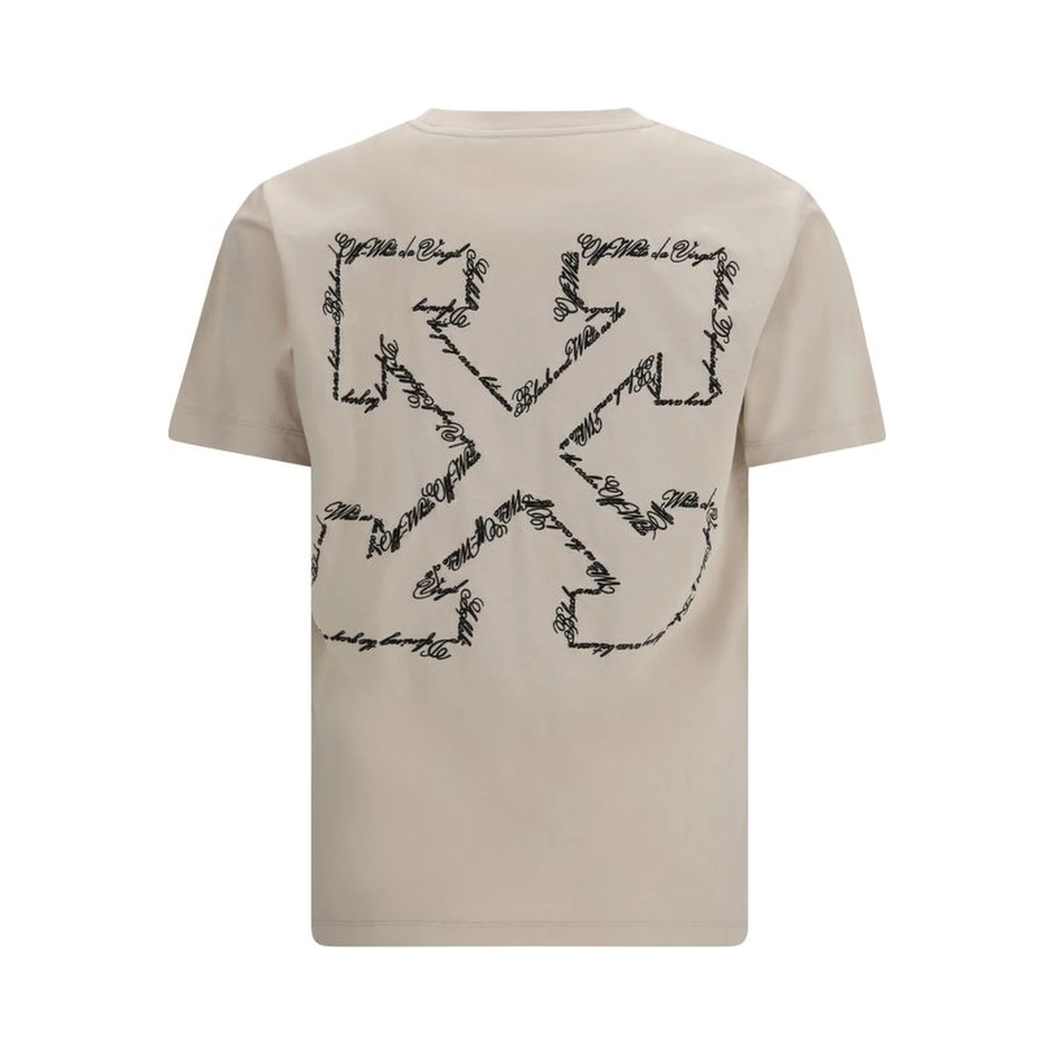 Beige Cotton T-Shirt