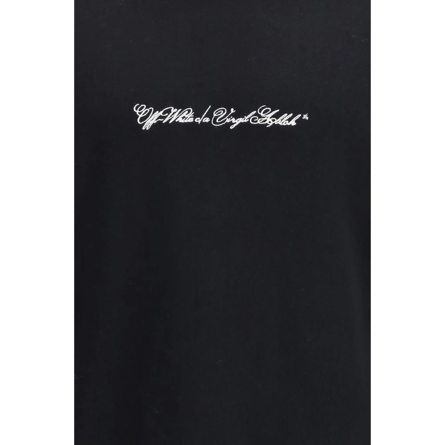 Black Cotton Sweatshirt