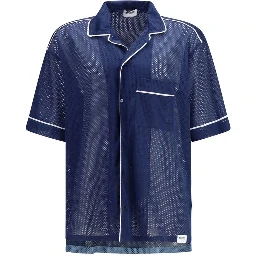 Blue Polyester Sportswear