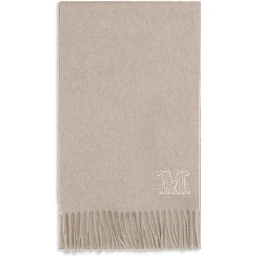 Beige Cashmere Scarf