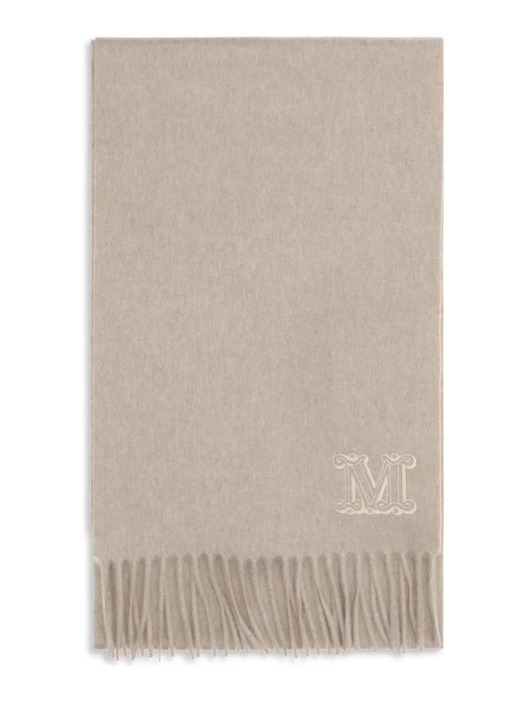 Beige Cashmere Scarf