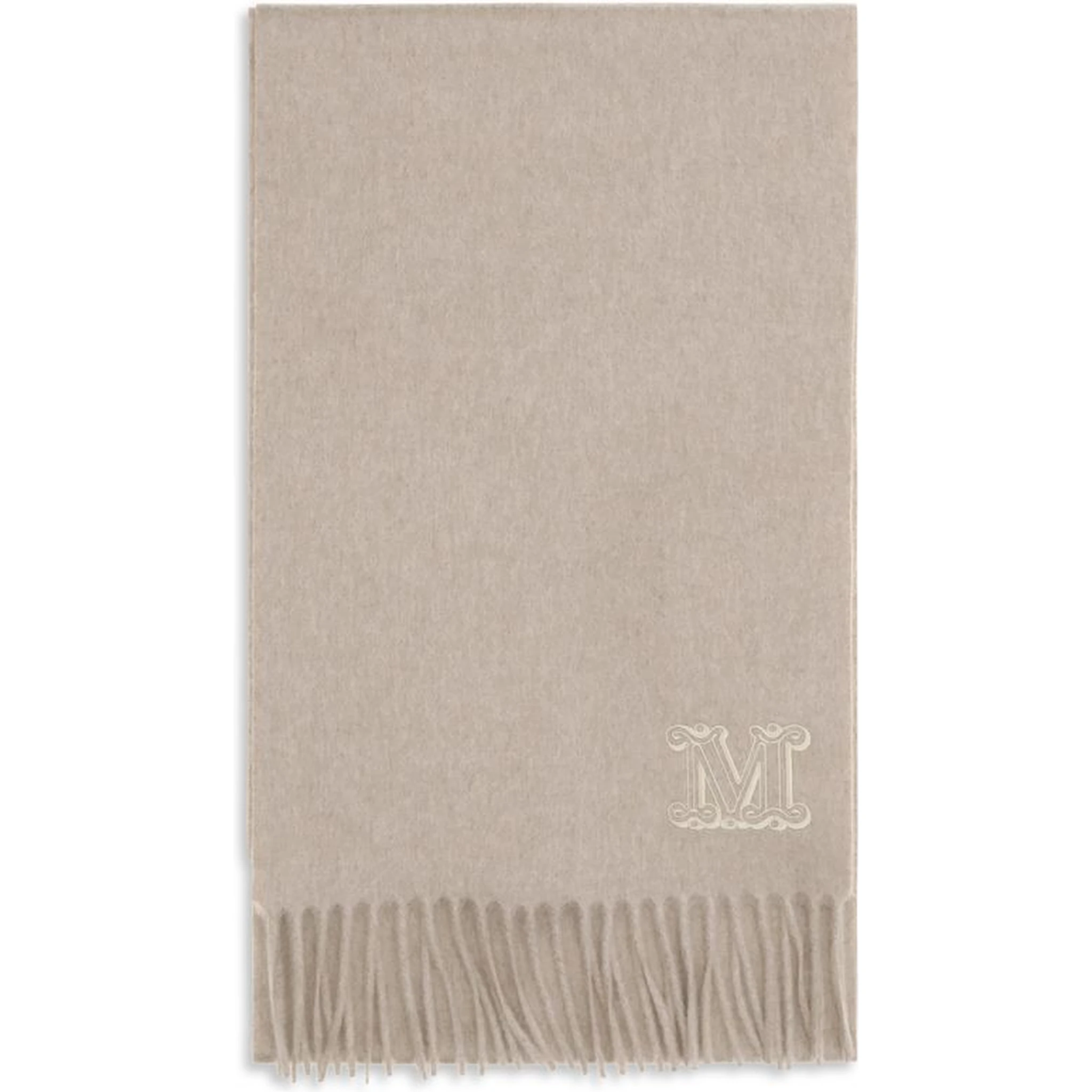 Beige Cashmere Scarf