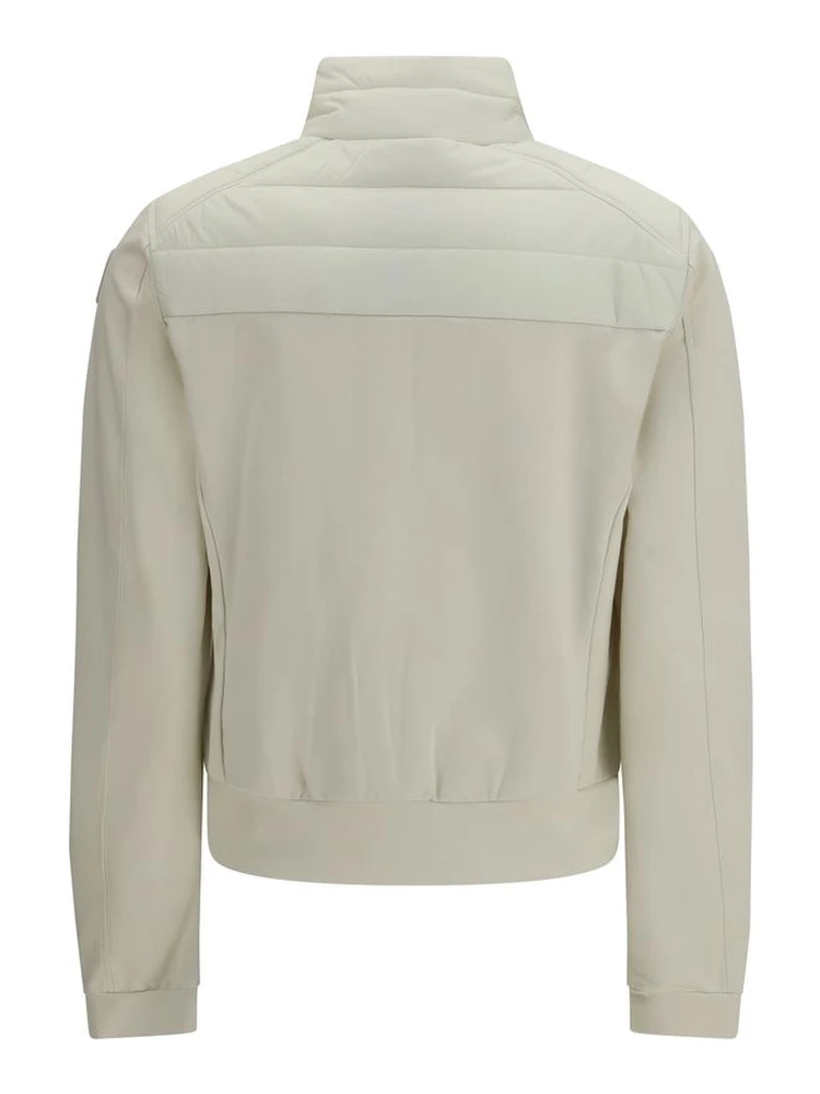 White Polyamide Bomber alternative