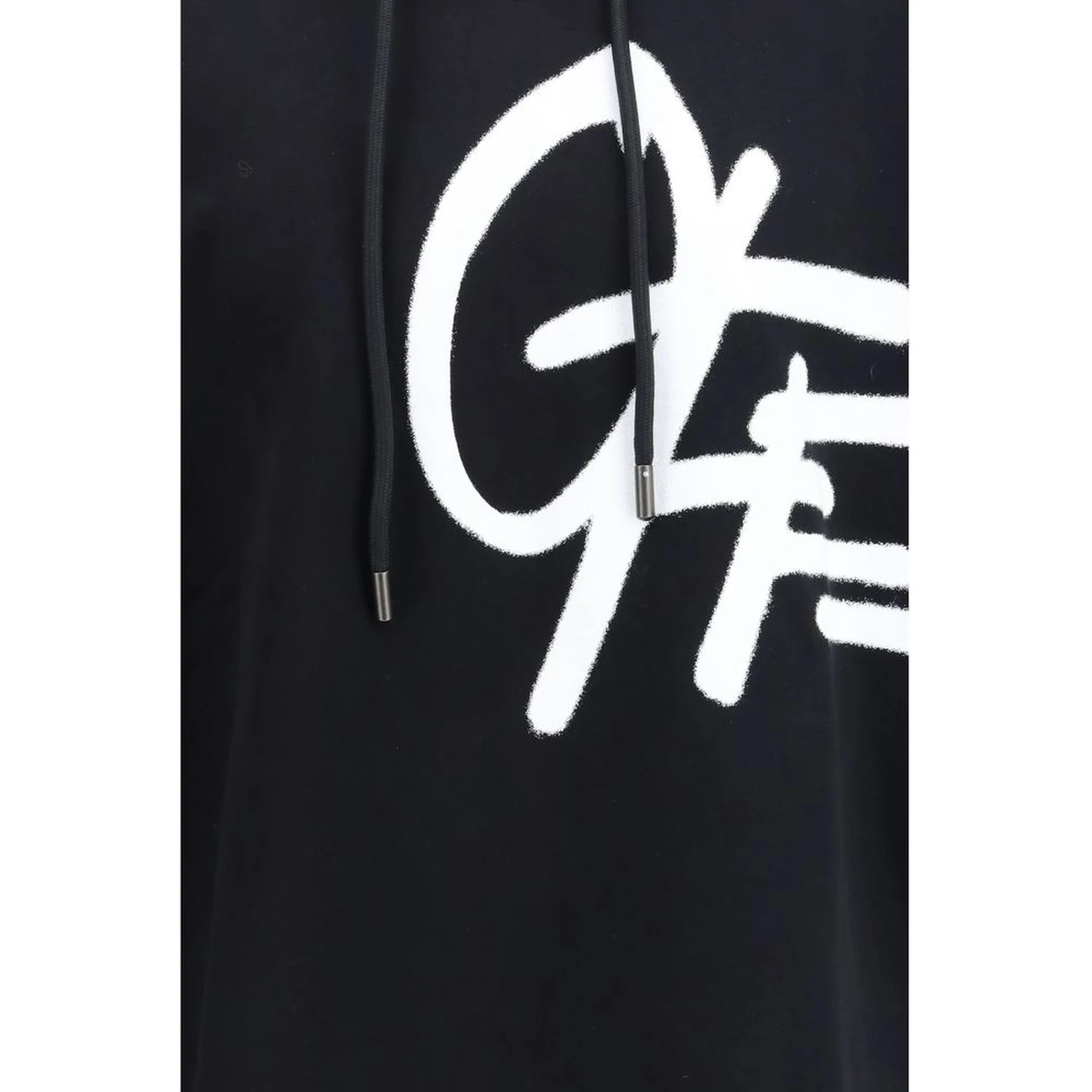Black Cotton Sweatshirt