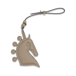 Brown Calf Leather Bos Taurus Scarf