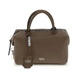 Brown Calf Leather Bos Taurus Scarf