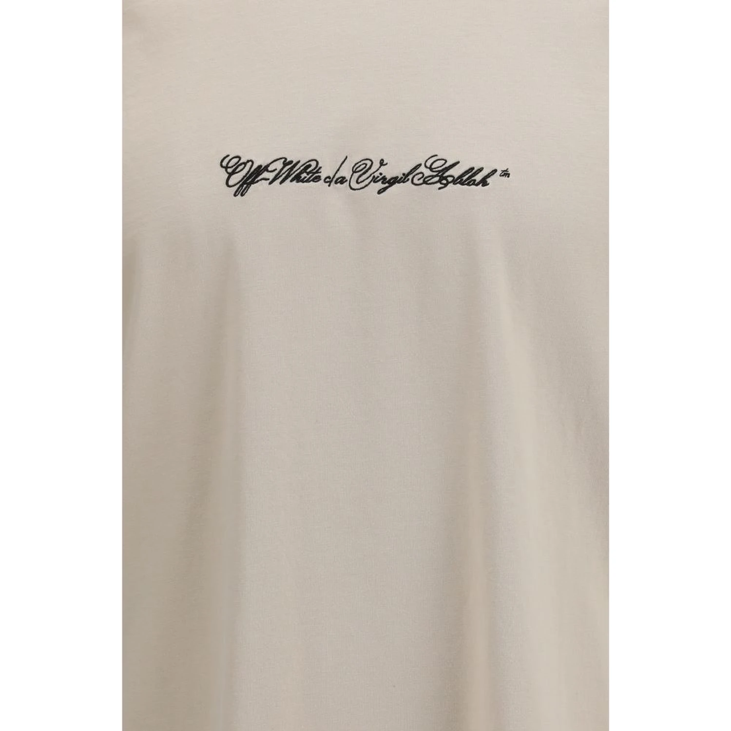 Beige Cotton T-Shirt