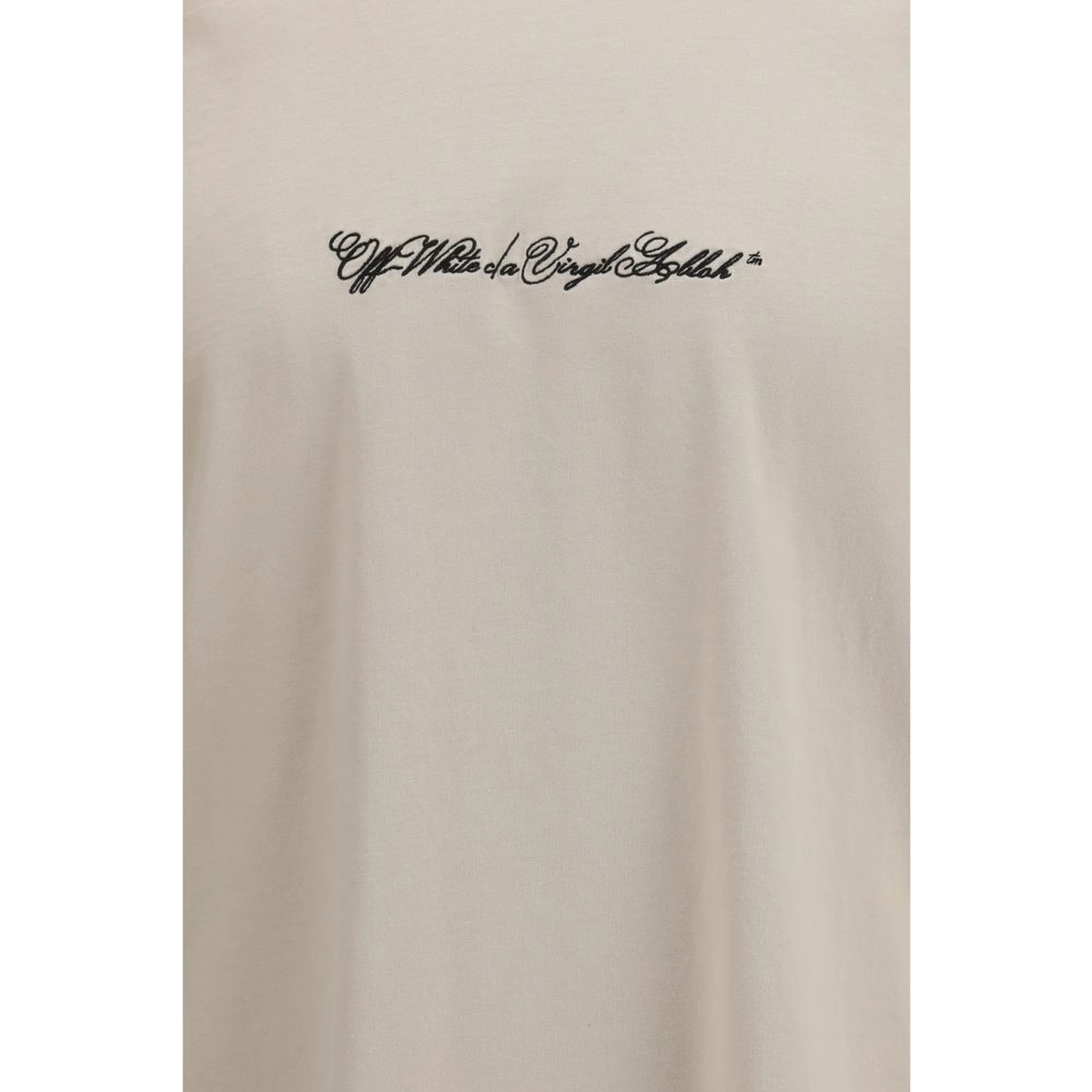 Beige Cotton T-Shirt