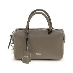 Gray Calf Leather Bos Taurus Scarf