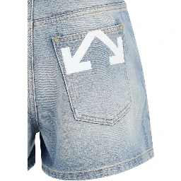 Blue Denim Shorts