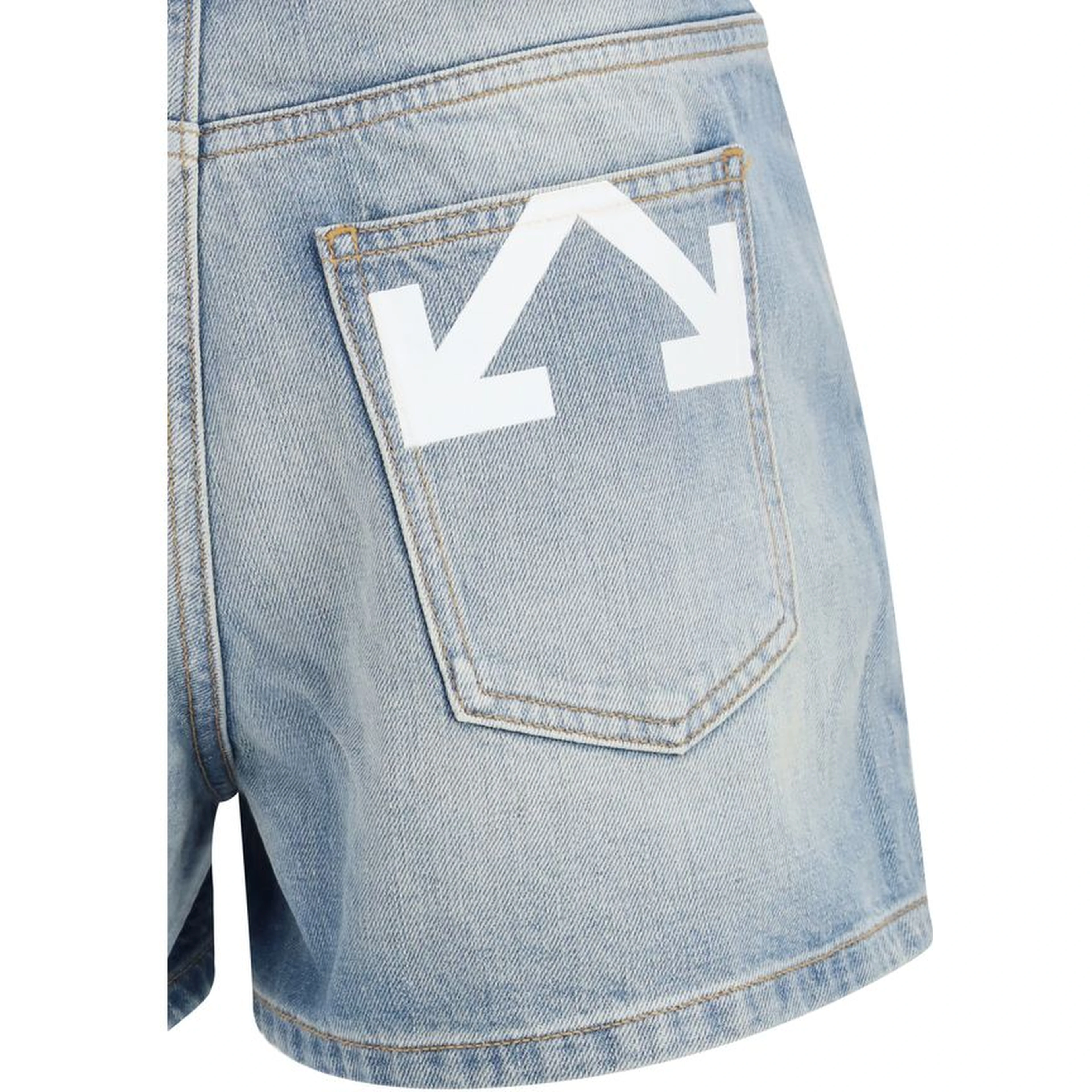 Blue Denim Shorts