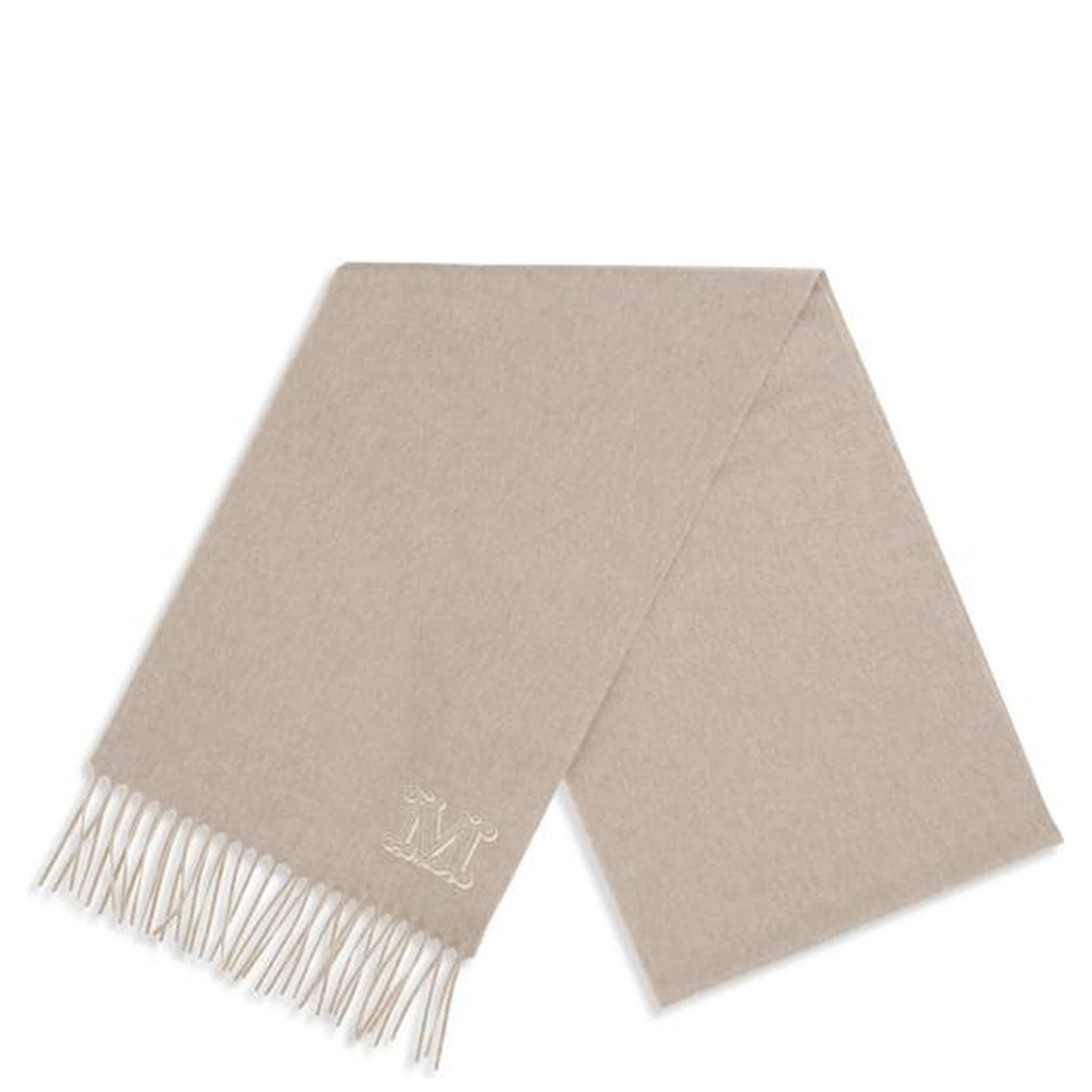 Beige Cashmere Scarf