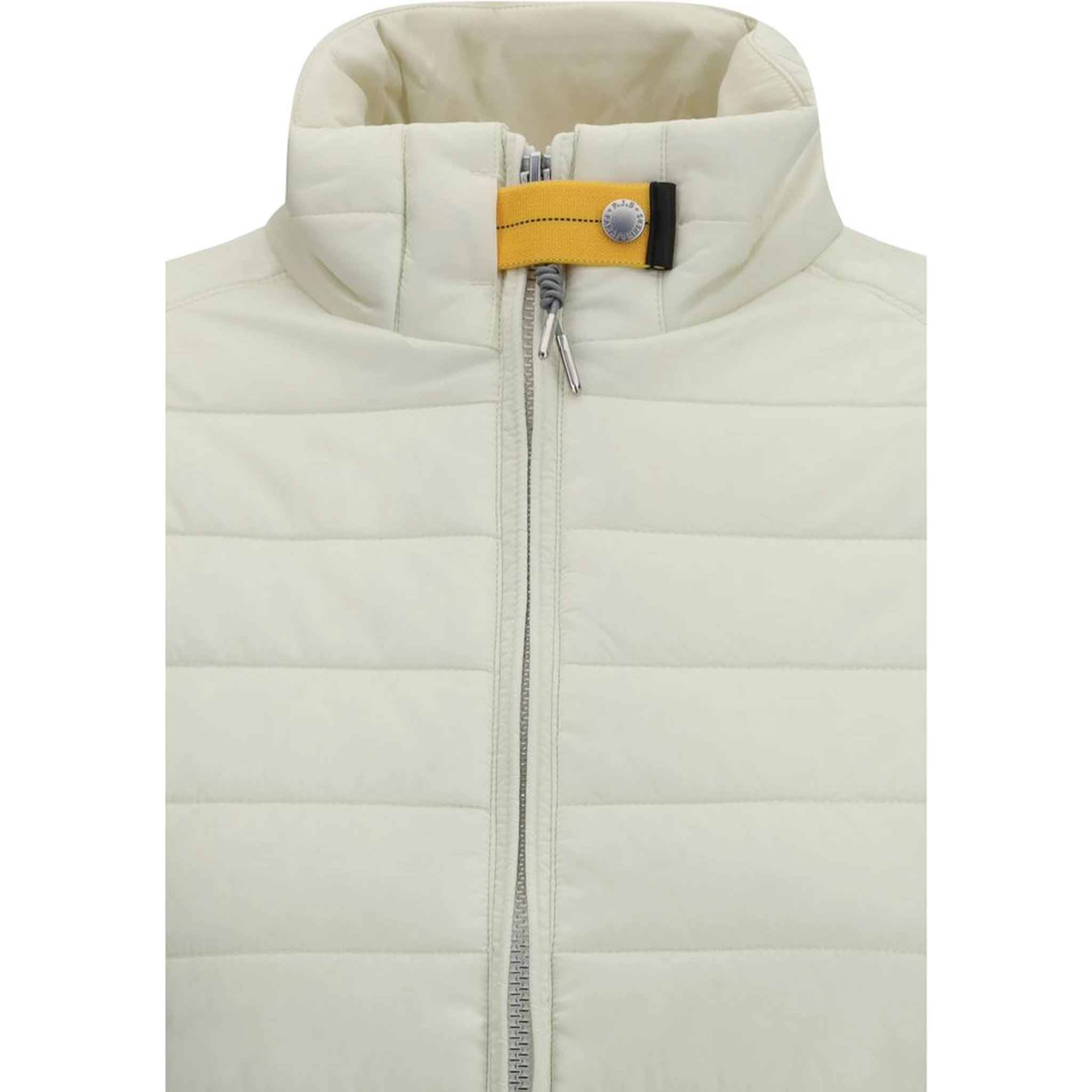 White Polyamide Bomber