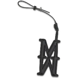 Black Calf Leather Bos Taurus Scarf