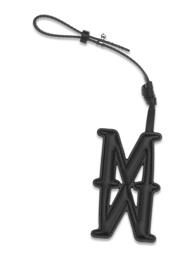 Black Calf Leather Bos Taurus Scarf