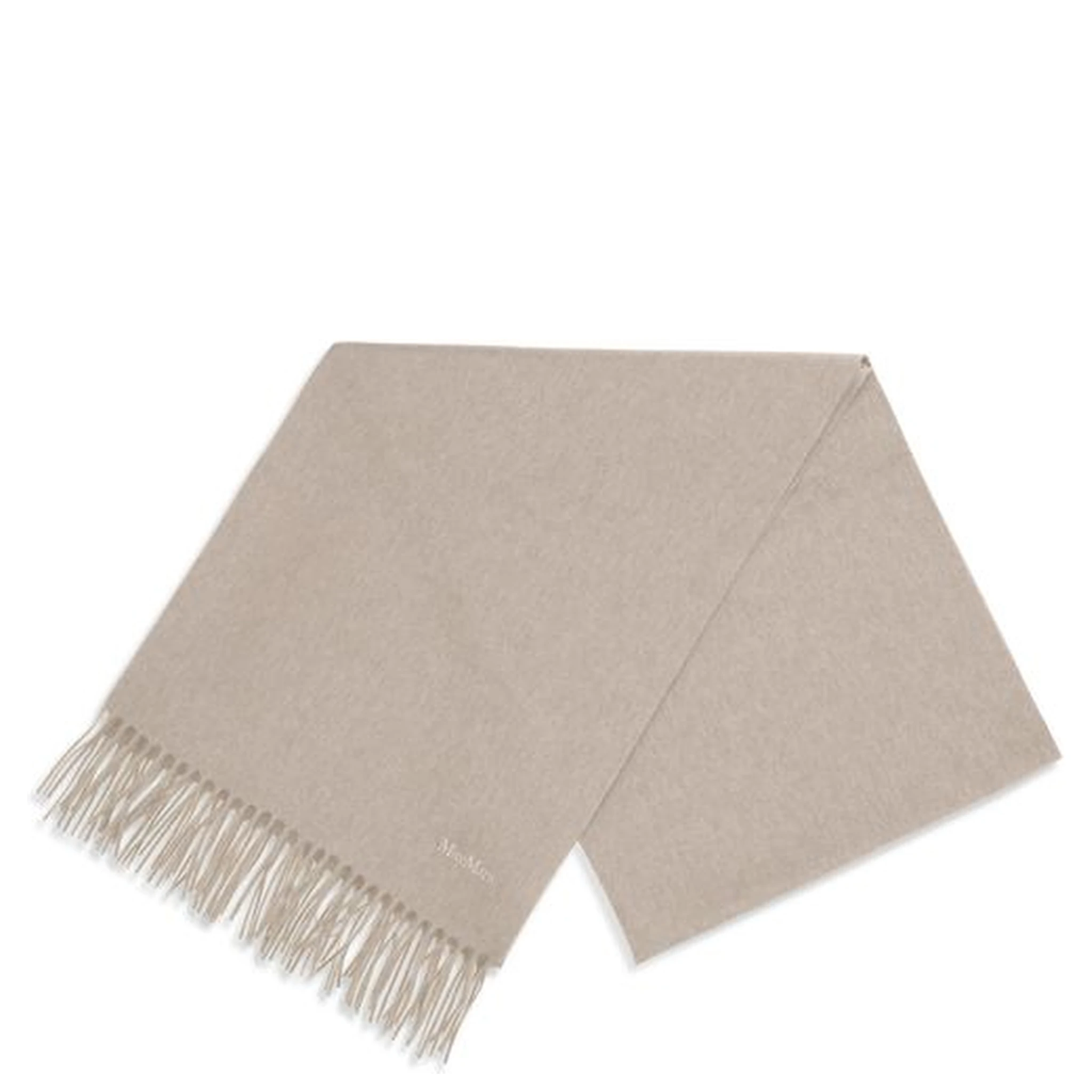 Beige Cashmere Scarf