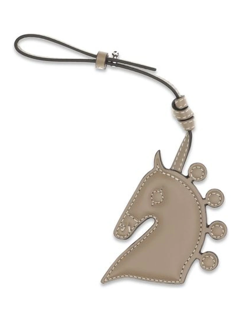 Brown Calf Leather Bos Taurus Scarf