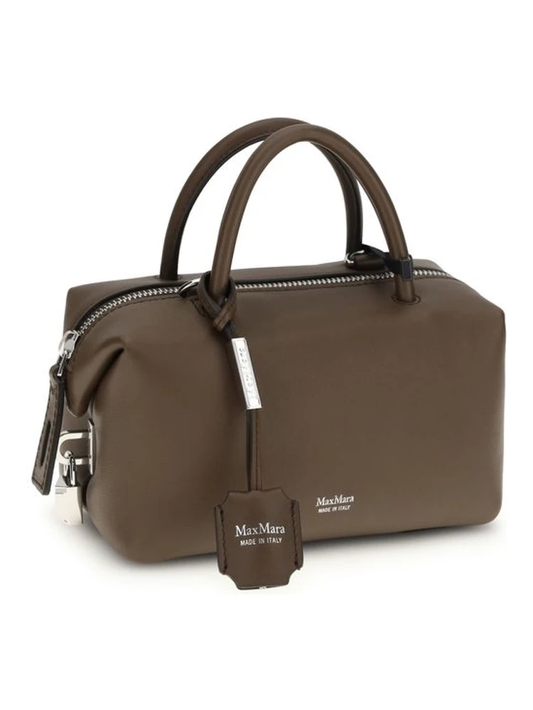 Brown Calf Leather Bos Taurus Scarf alternative