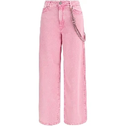 Multicolor Cotton Relaxed Fit Jeans