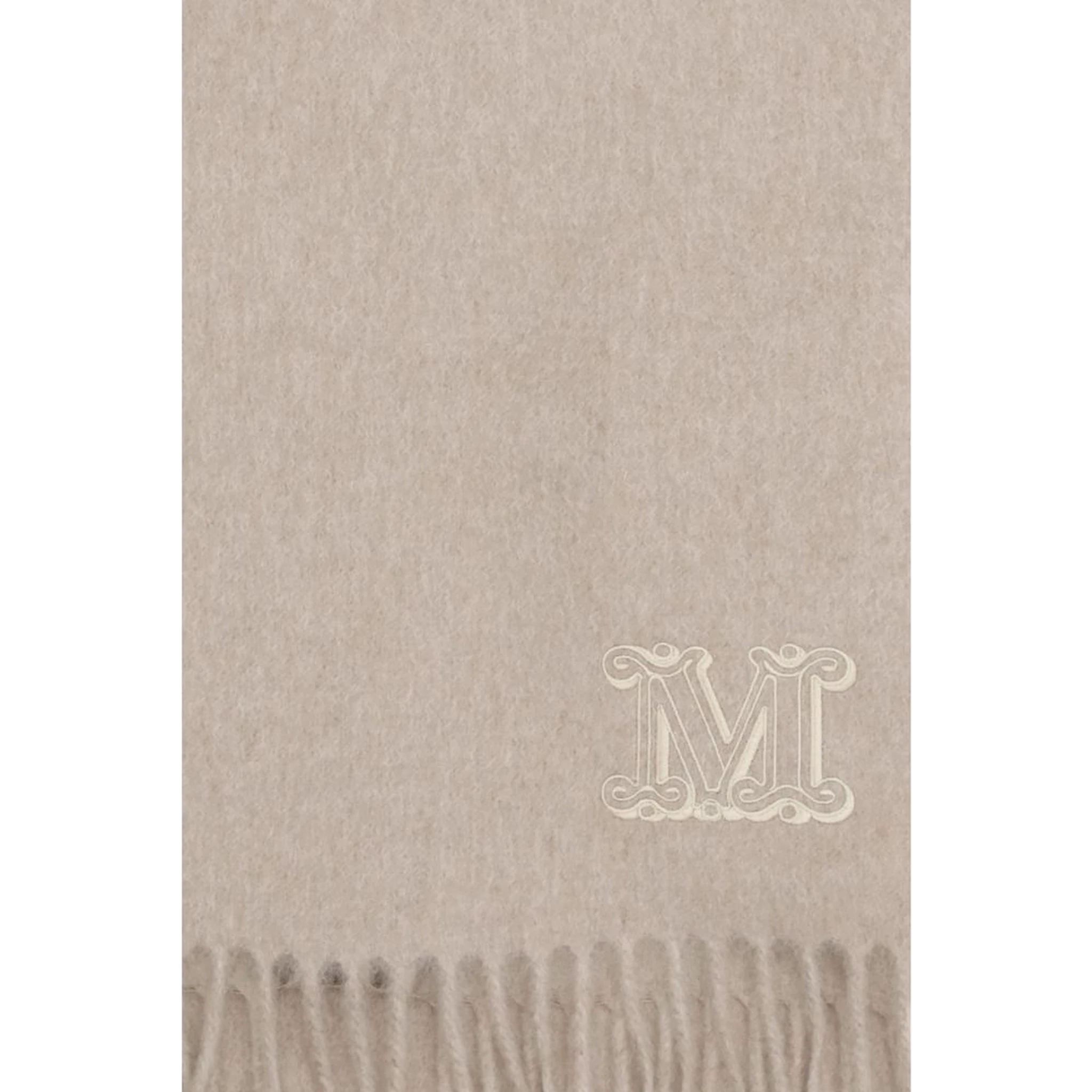 Beige Cashmere Scarf