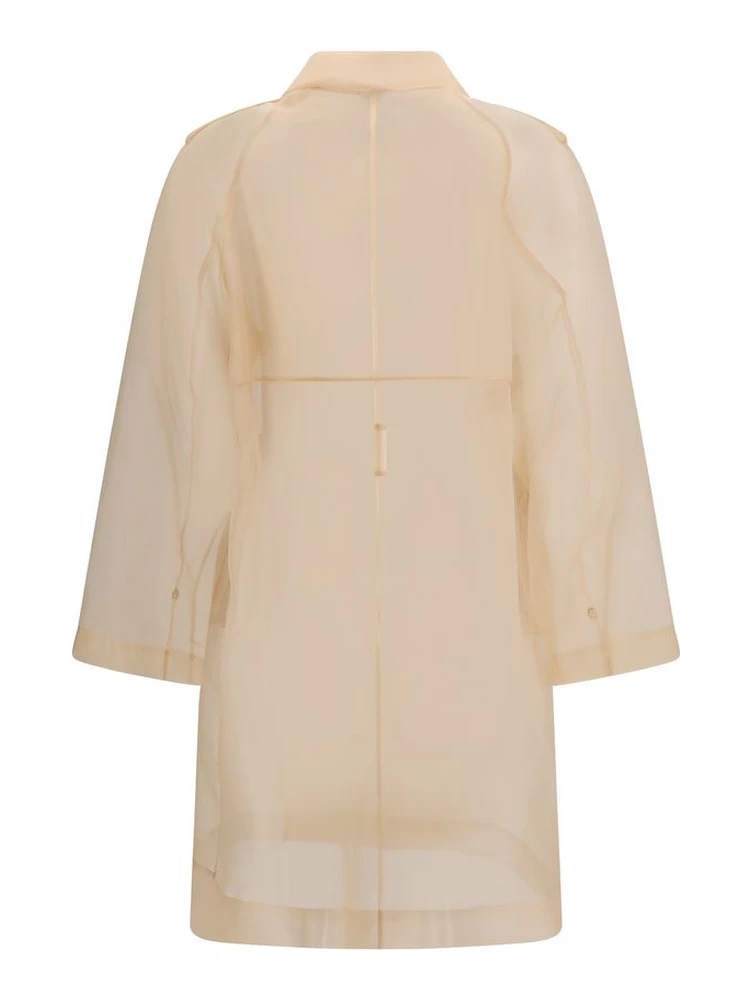 Multicolor Silk Trench Coat alternative