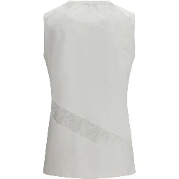 قميص قطني أبيض