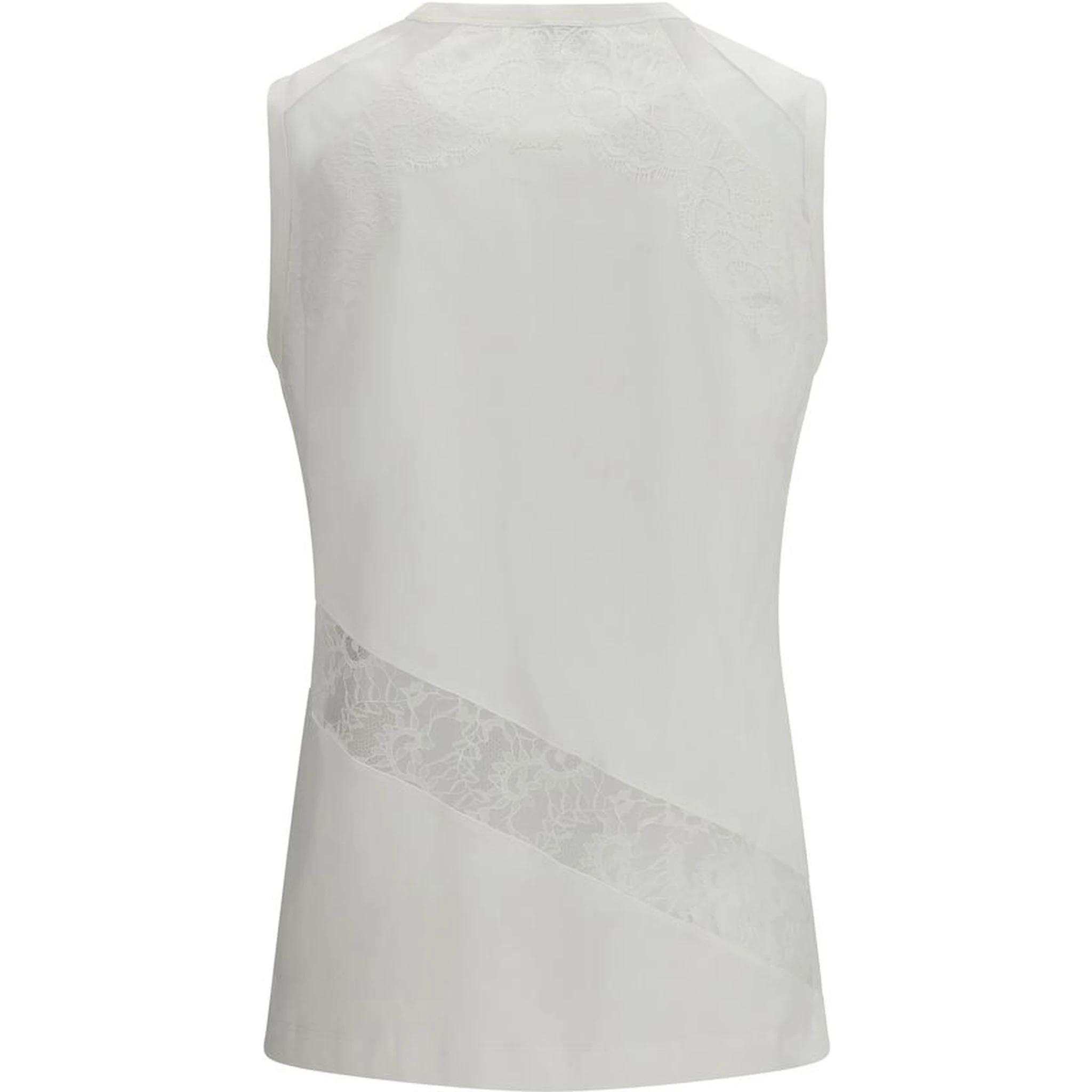 قميص قطني أبيض