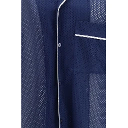 Blue Polyester Sportswear