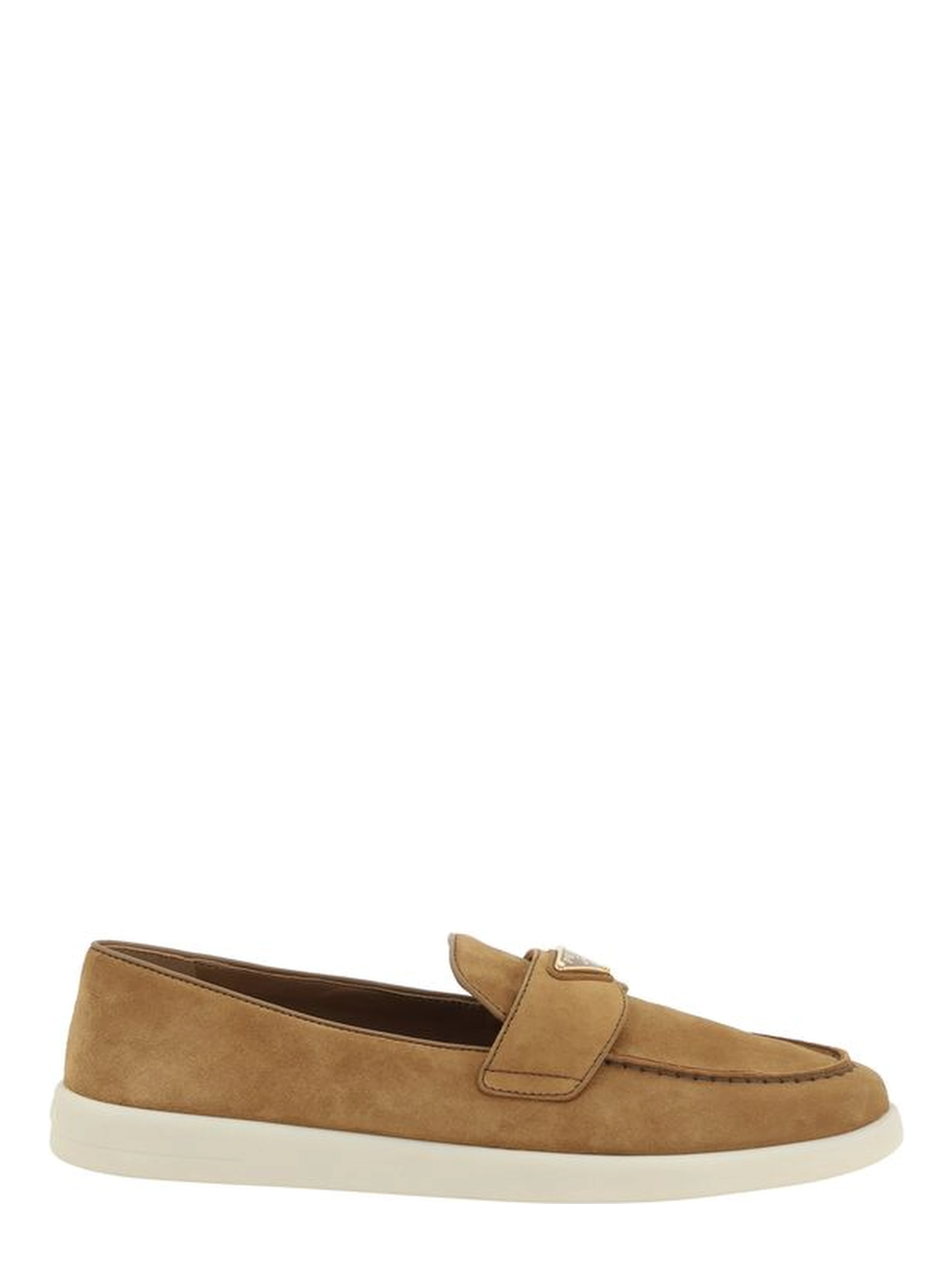 Brown Calf Leather Bos Taurus Slip-On Loafers