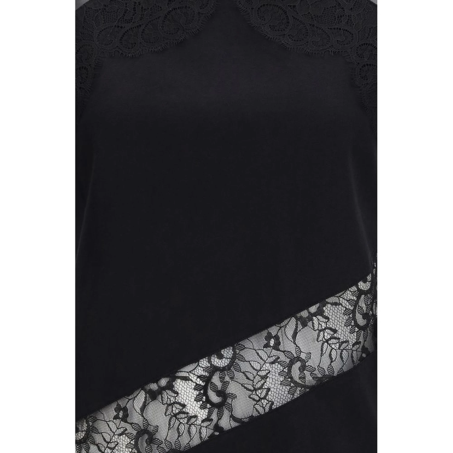 Black Cotton Blouse