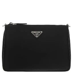 Black Calf Leather Bos Taurus Shoulder Bag