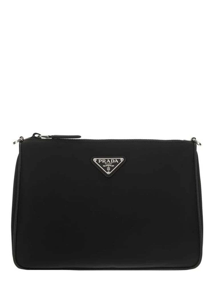 Black Calf Leather Bos Taurus Shoulder Bag