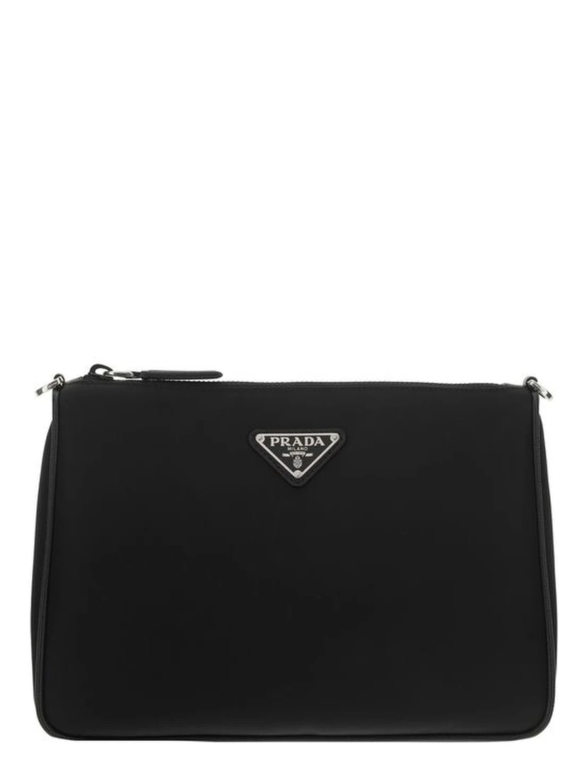 Black Calf Leather Bos Taurus Shoulder Bag