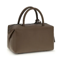 Brown Calf Leather Bos Taurus Scarf