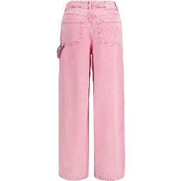 Multicolor Cotton Relaxed Fit Jeans