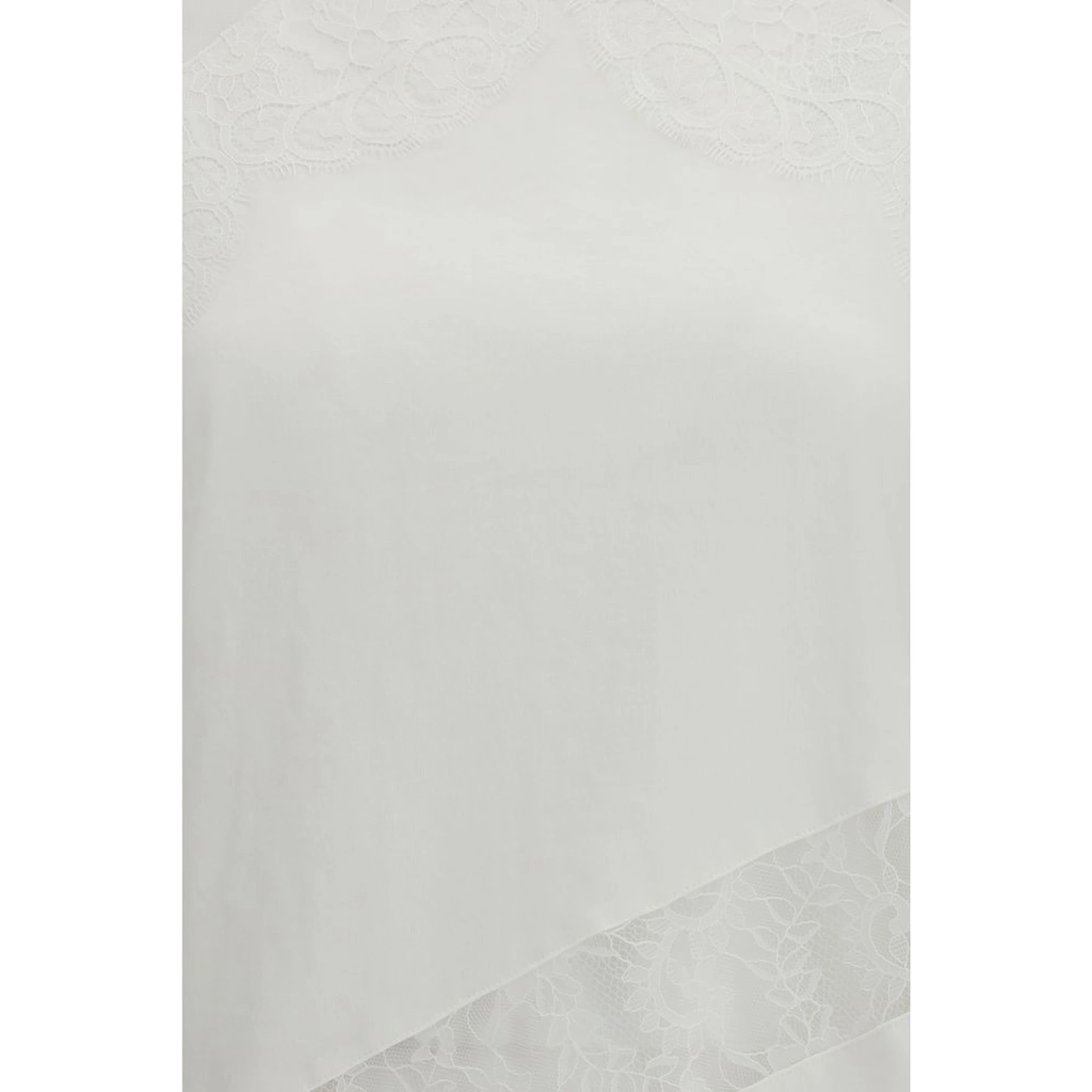 قميص قطني أبيض