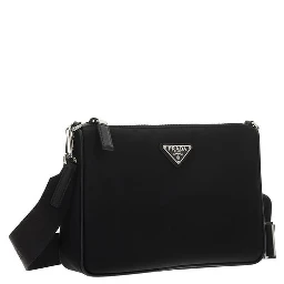 Black Calf Leather Bos Taurus Shoulder Bag