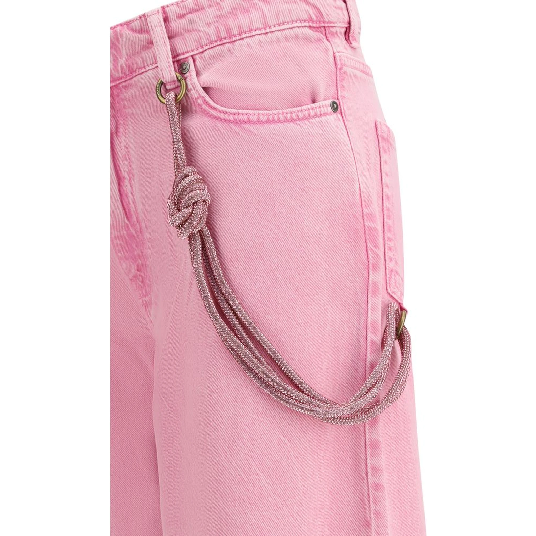 Multicolor Cotton Relaxed Fit Jeans