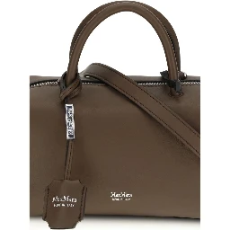 Brown Calf Leather Bos Taurus Scarf