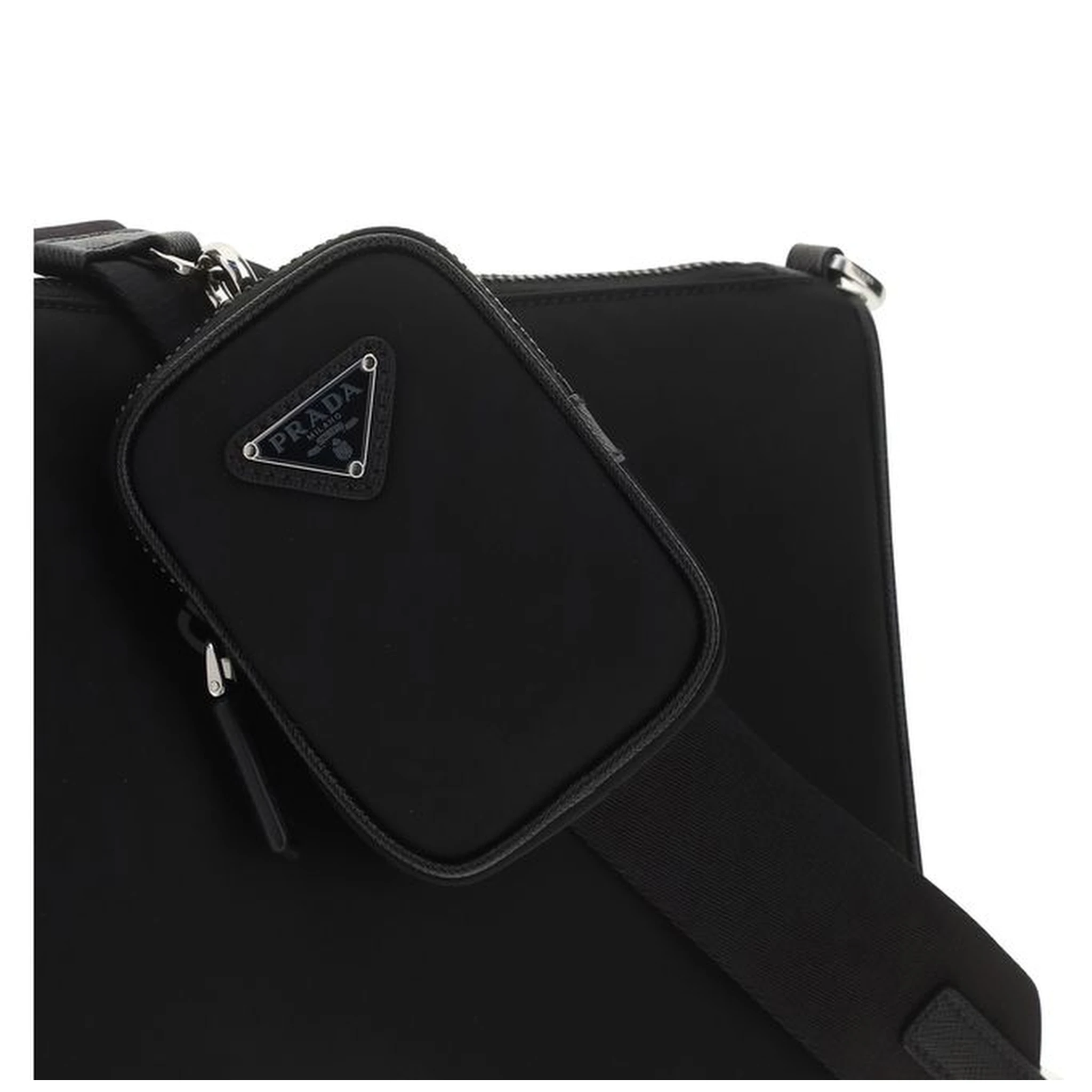 Black Calf Leather Bos Taurus Shoulder Bag