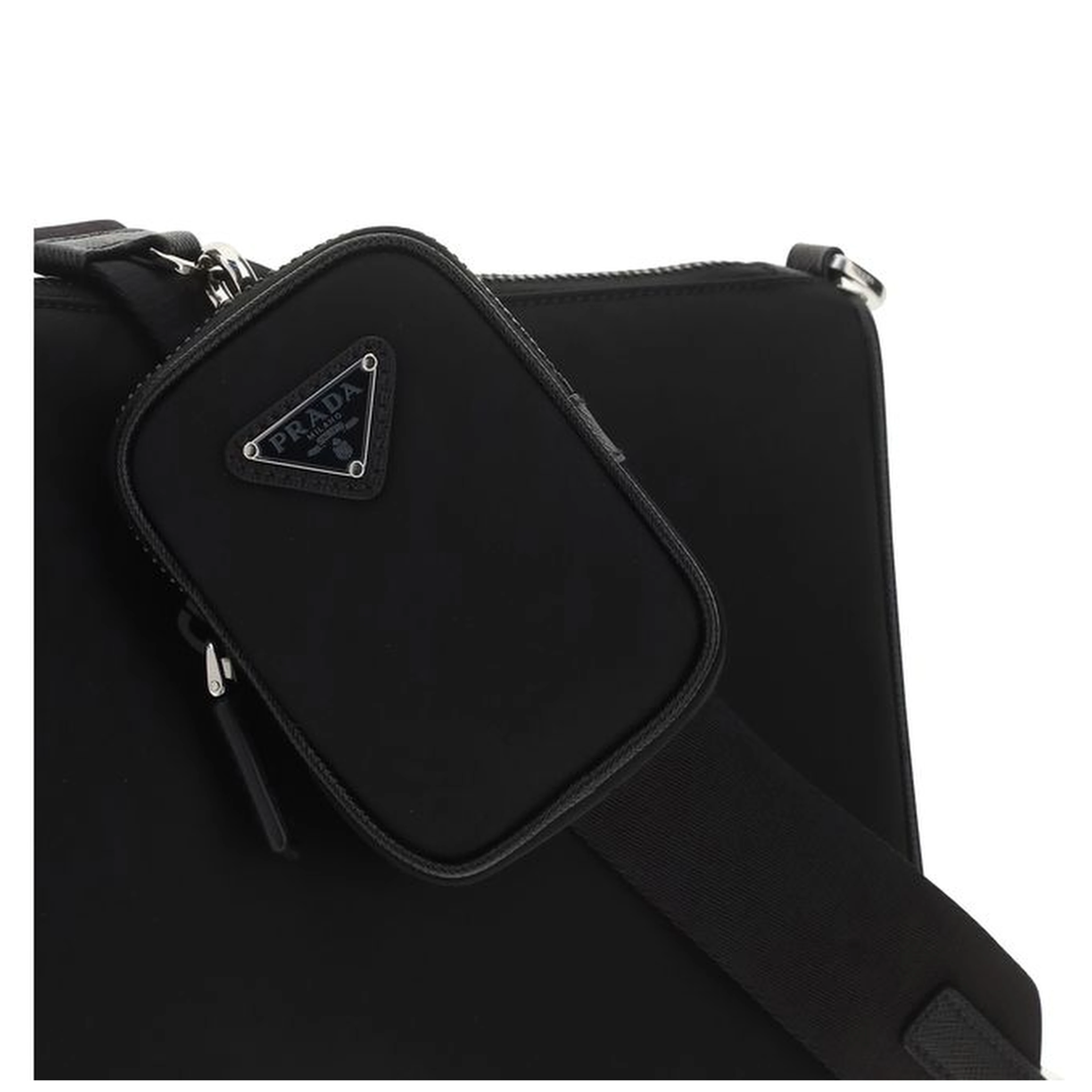 Black Calf Leather Bos Taurus Shoulder Bag
