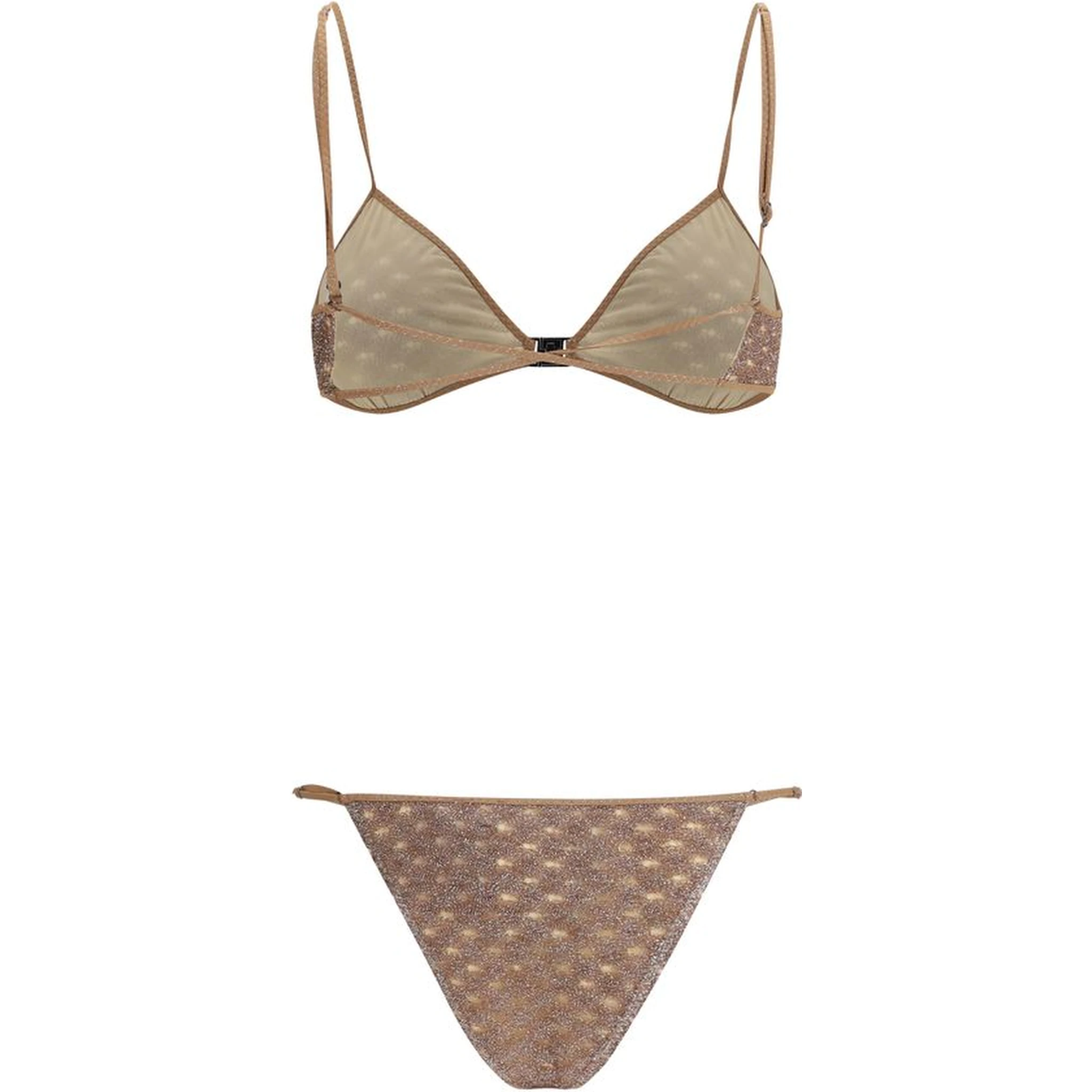 Brown Viscose Bikini