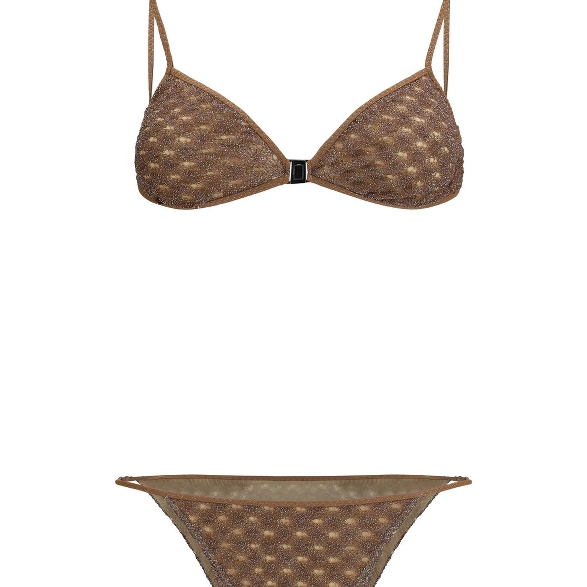 Brown Viscose Bikini